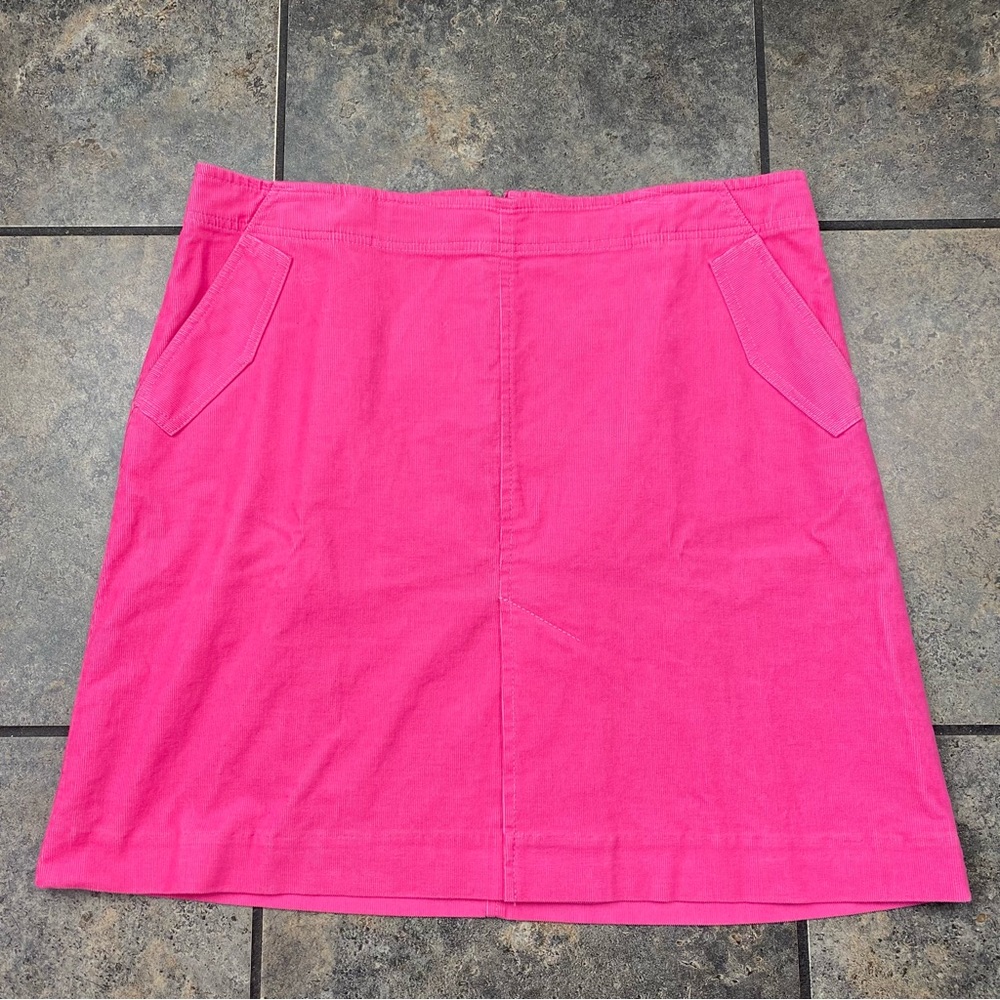 Women’s Lily Pulitzer Corduroy Skirt Size 8